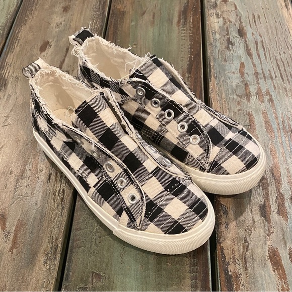 Corkys Shoes Corkys Babalu Youth Girls Slip On Sneakers In Black